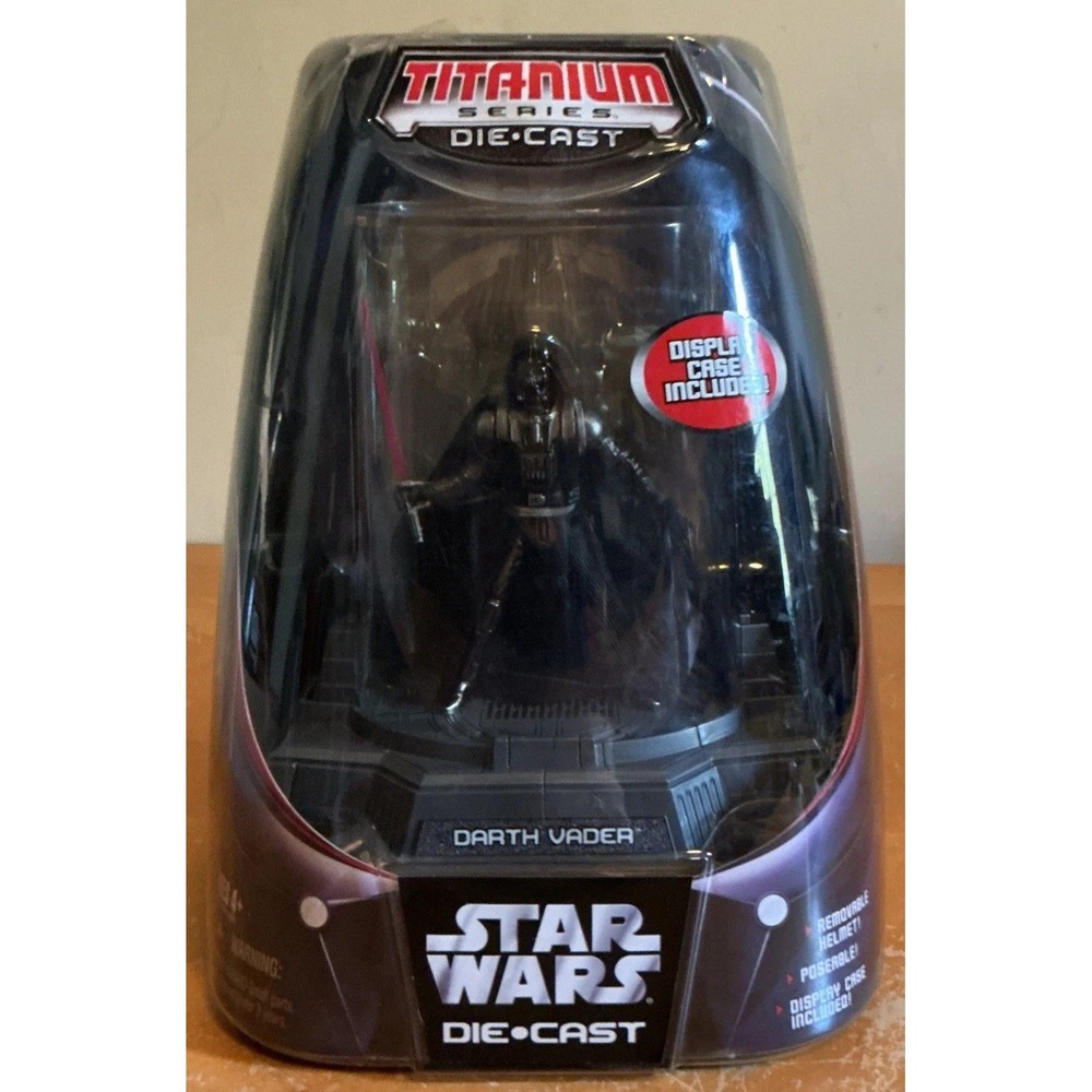 ⚔Hasbro Star Wars Titanium Series Die-Cast DARTH‎ VADER Action Figure